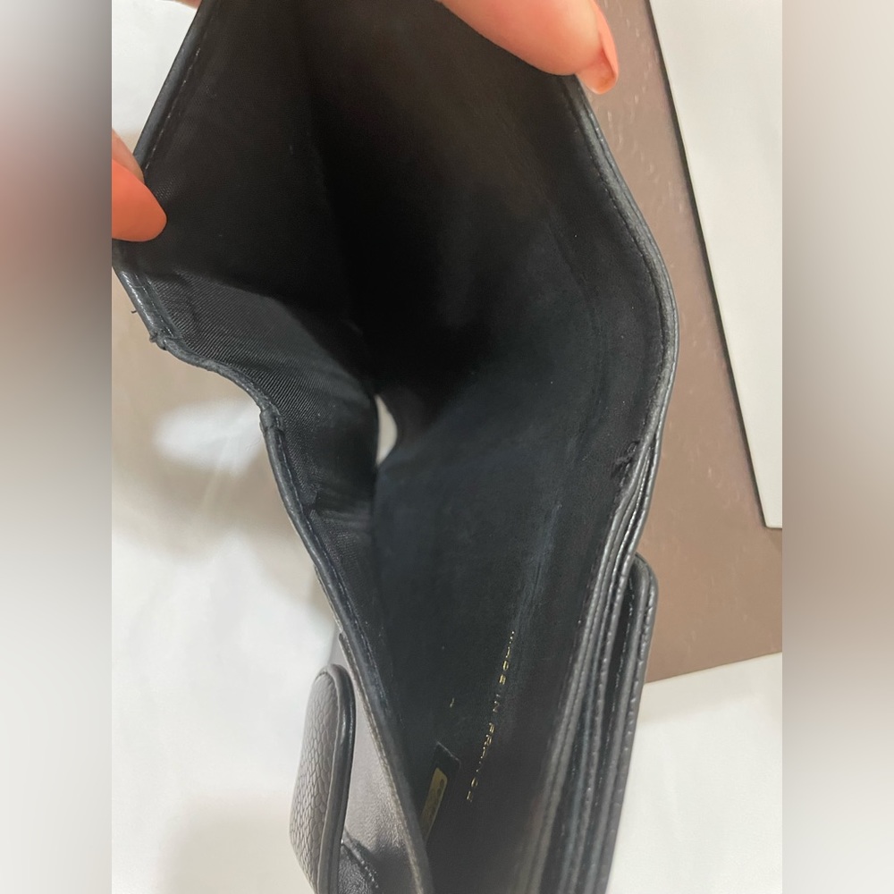 Soldā¼ļøš¤CHANEL Compact Wallet in Caviar Leatherš¤ - Picture 13 of 16